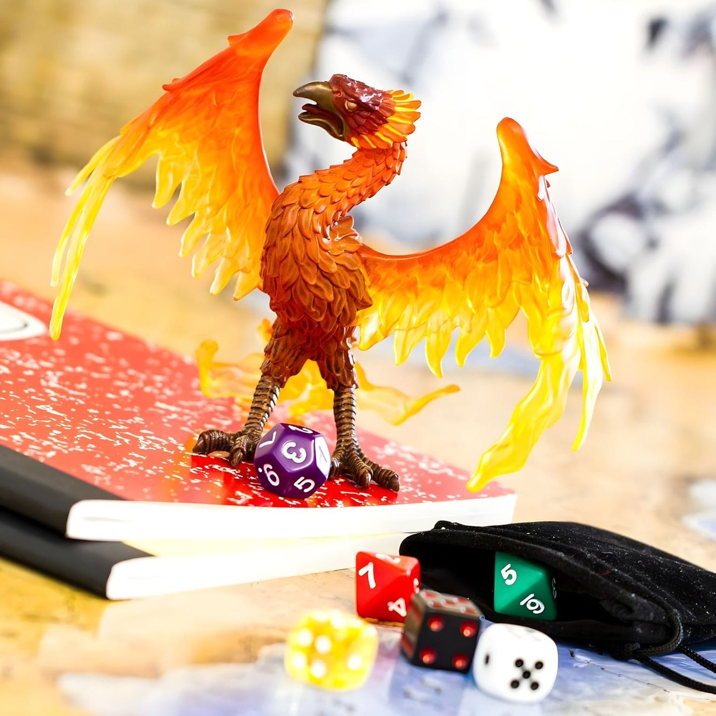 Animal fantástico de brinquedo Fénix