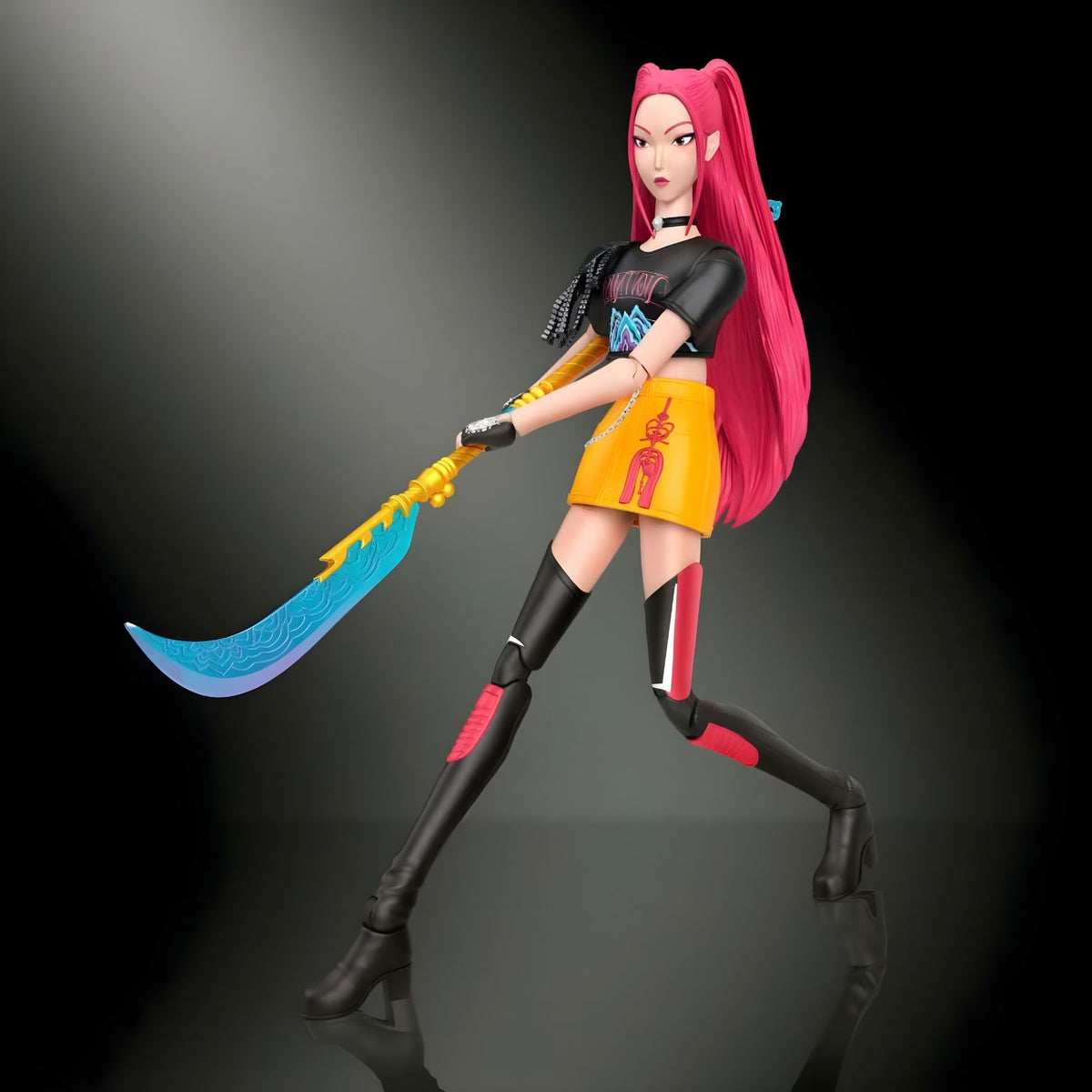 Mira Guerreiras do K-Pop em figura de ação Mattel