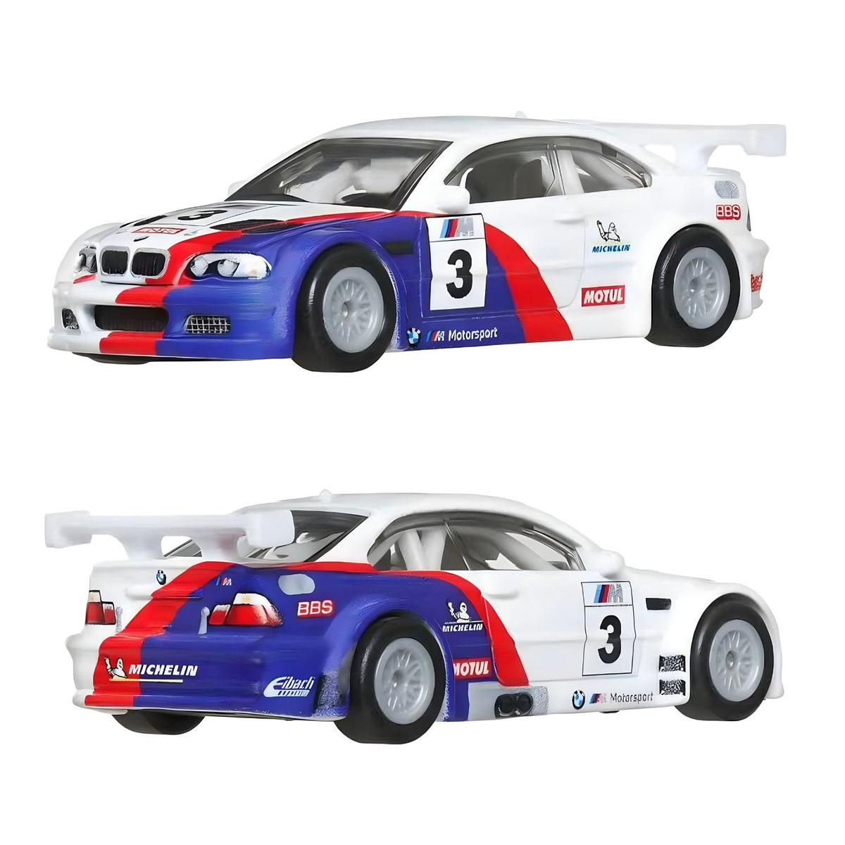 Miniaturas BMW 320 Group 5 y BMW M3 GTR de Hot Wheels Premium Car Culture con colores de competición