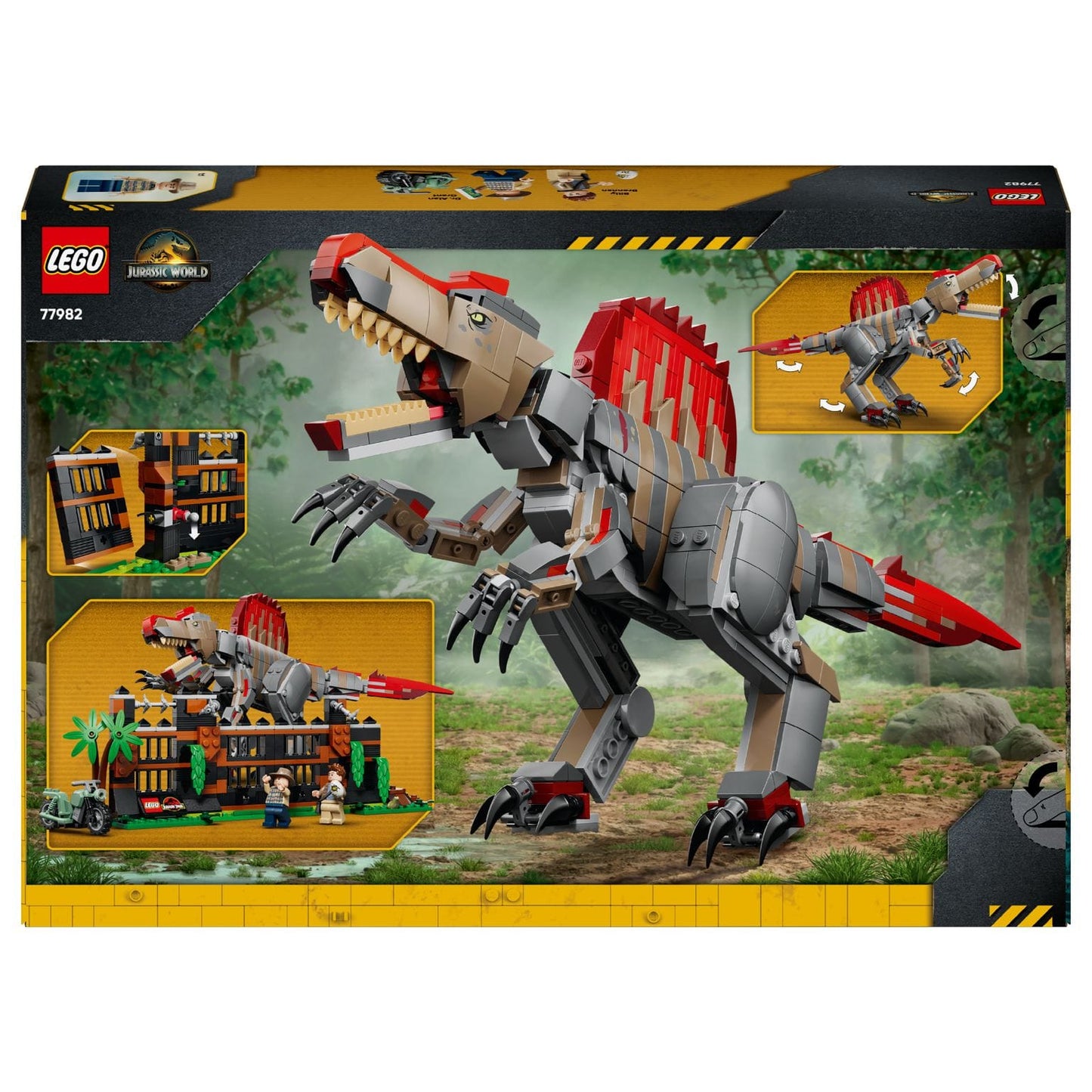 Lego Jurassic World Fuga do Espinossauro