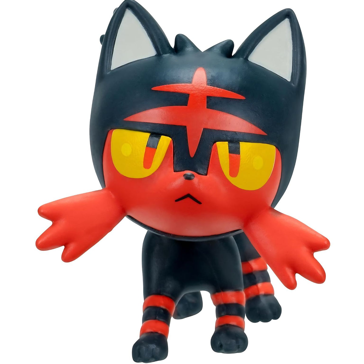 Figuras colecionáveis Pokémon de Litten, Psyduck e Frigibax