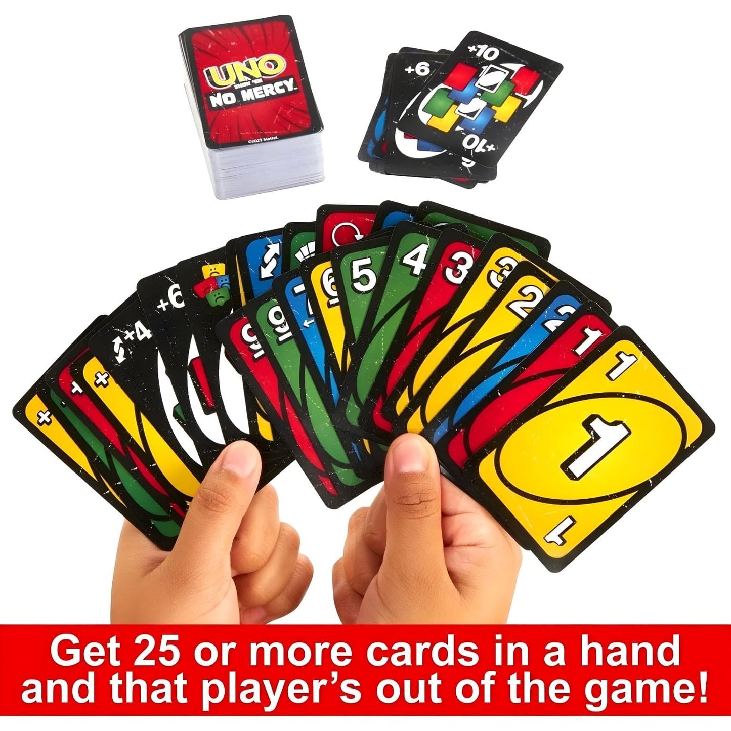 Apresentamos Jogo de cartas UNO Show 'Em No Mercy com o SKU 772080924 recomendado para + 7 anos
