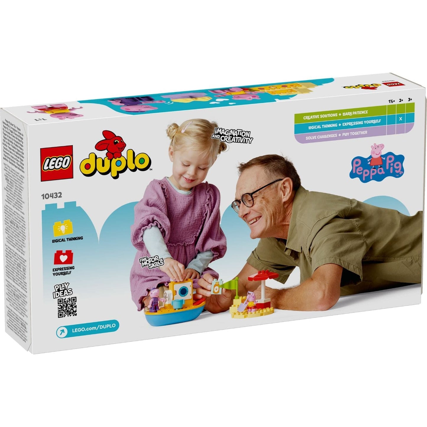 Apresentamos Lego Duplo - Viagem de Barco da Porquinha Peppa com o SKU 661043224 recomendado para + 2 anos
