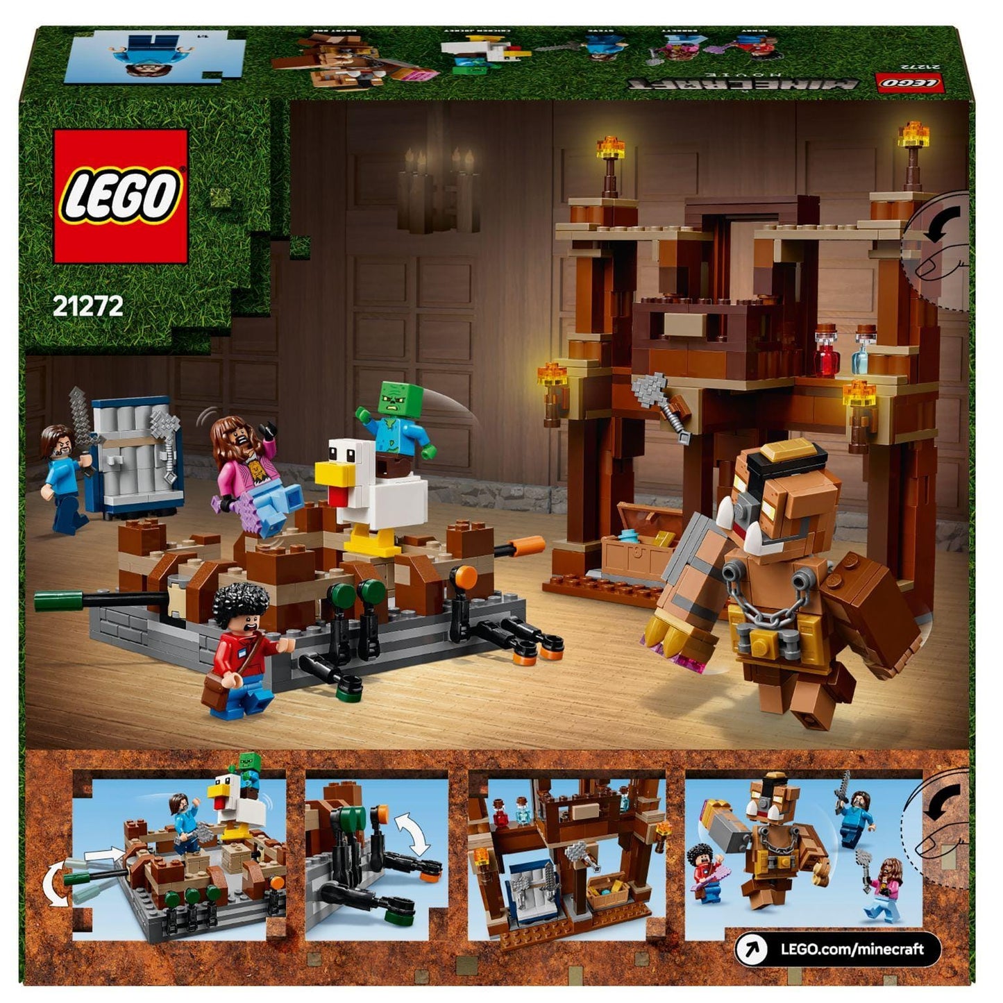 Apresentamos Lego Minecraft - Ringue de Luta da Mansão da Floresta com o SKU 662127225 recomendado para + 10 anos