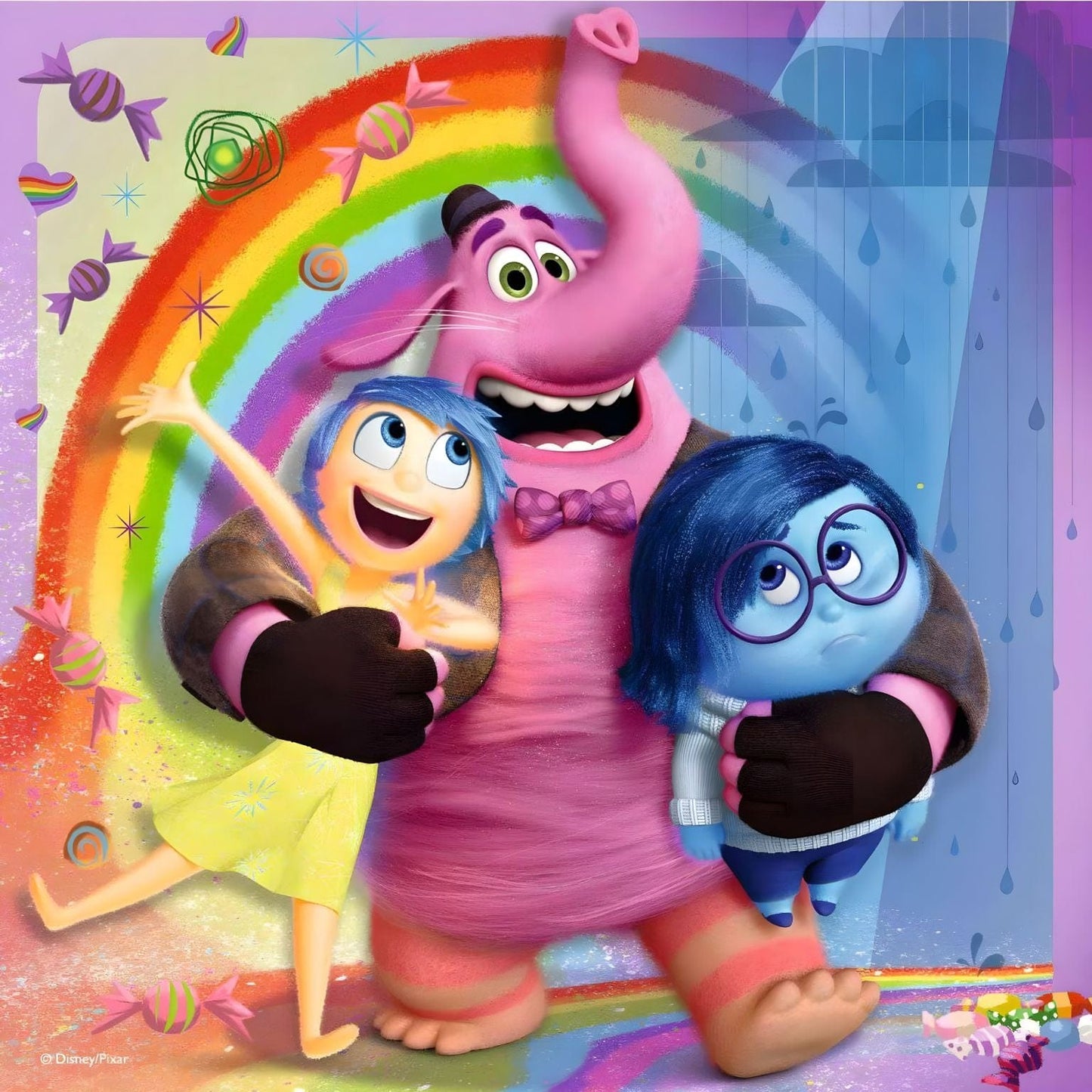 Apresentamos Puzzle Inside Out 3 x 49 pçs com o SKU 770937025 recomendado para + 5 anos