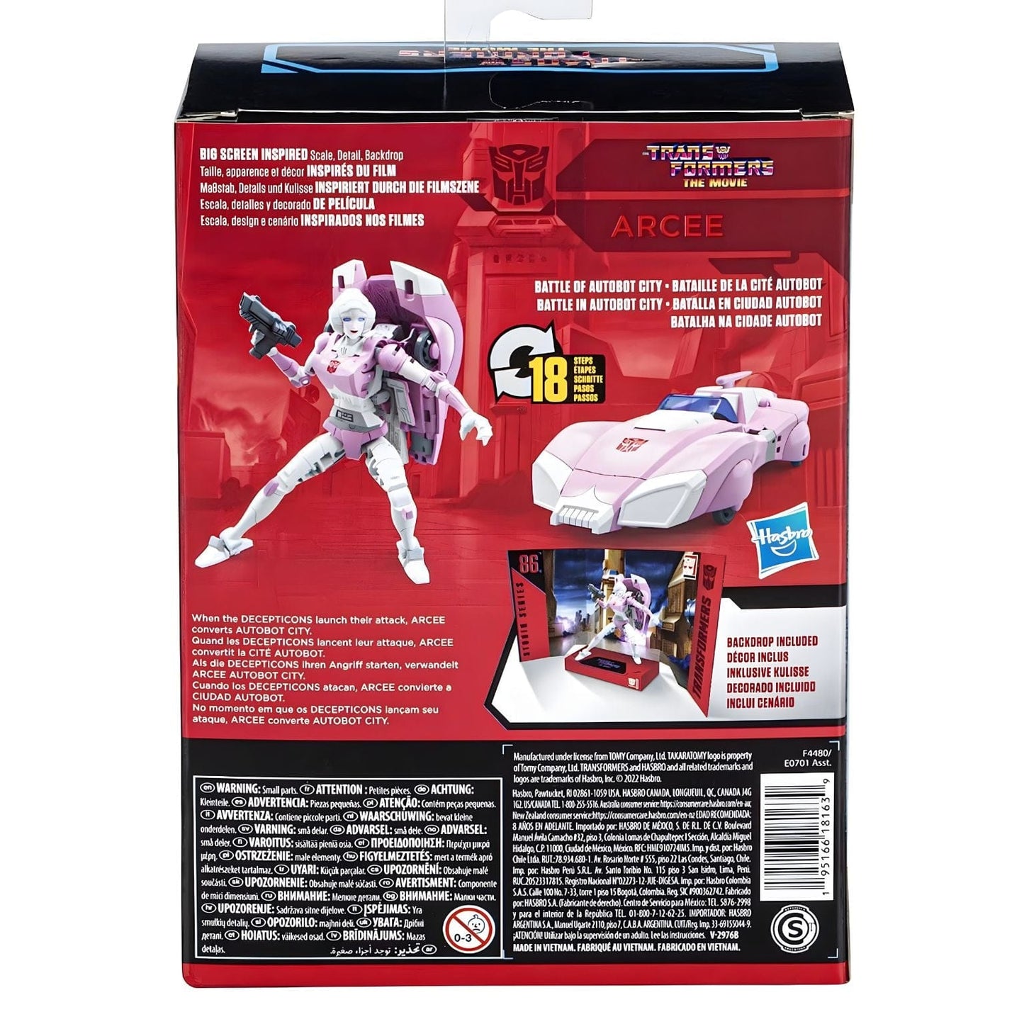 Apresentamos Transformers Studio Series - Arcee com o SKU 90448023 recomendado para + 8 anos