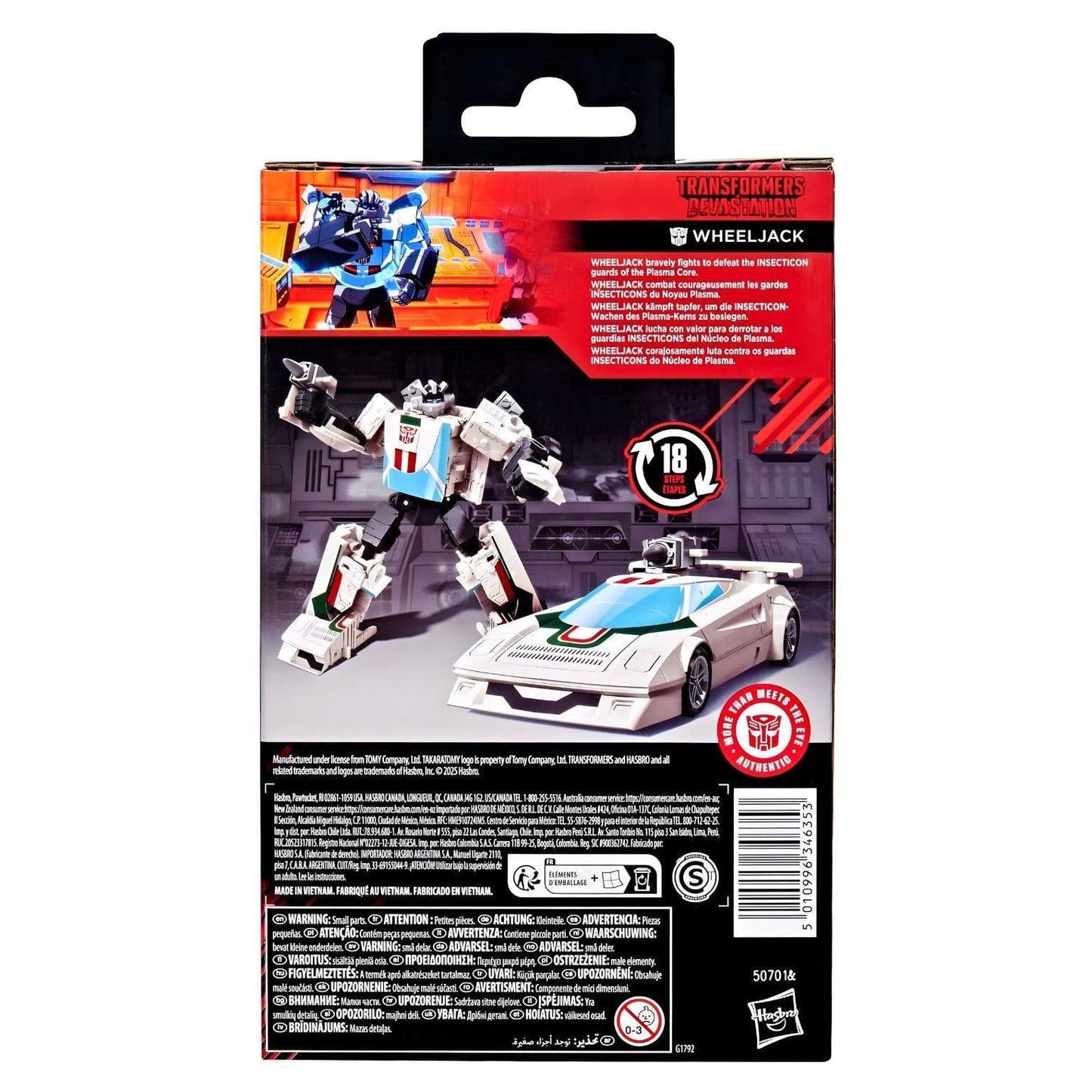 Apresentamos Transformers: Studio Series - Wheeljack com o SKU 861792525 recomendado para + 8 anos