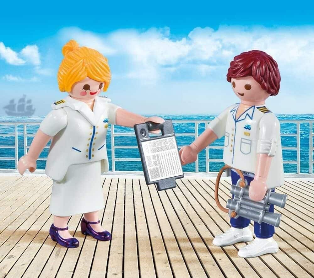Apresentamos Playmobil Duo pack Cruzeiro com o SKU 65921618 recomendado para + 4 anos