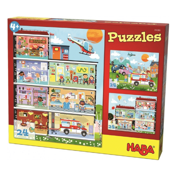 Apresentamos Puzzle Hospital com o SKU 81428319 recomendado para + 4 anos