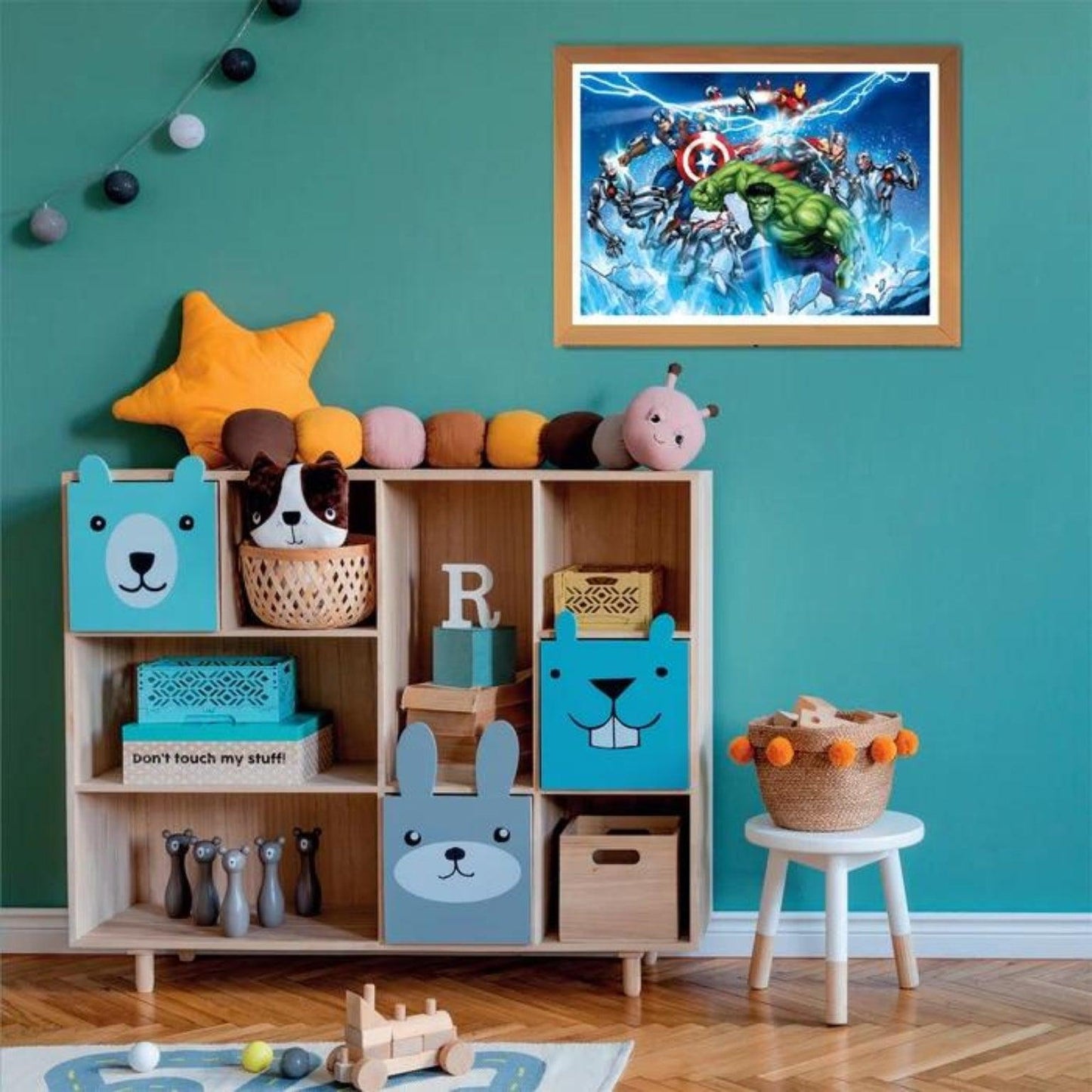 Apresentamos Puzzle Marvel Avengers 104 peças com o SKU 552574424 recomendado para + 6 anos