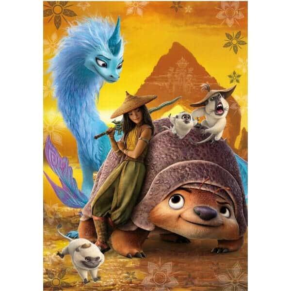 Apresentamos Puzzle Raya e o último Dragão 60 pçs com o SKU 777004021 recomendado para + 5 anos