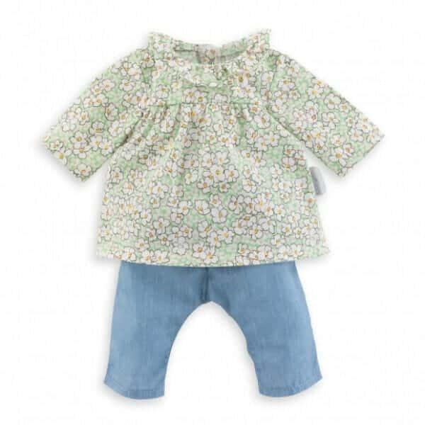 Apresentamos Roupa Corolle - Blusa e calças 30 cm com o SKU 861071422 recomendado para + 12 meses
