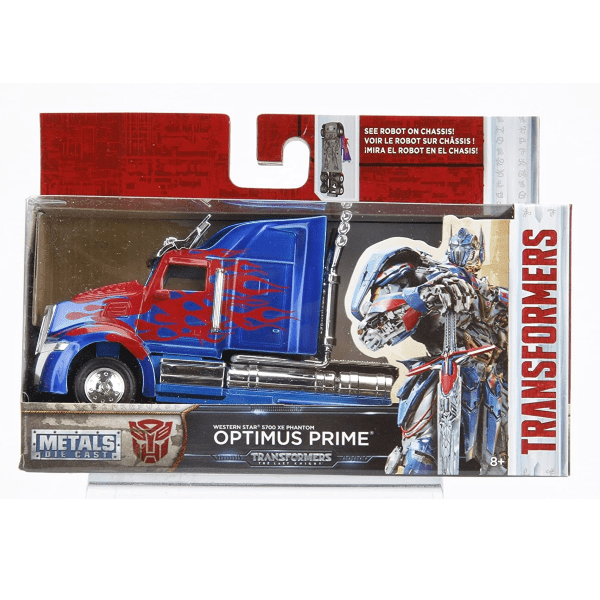 Apresentamos Veículo Transformers: Optimus Prime com o SKU 239839817 recomendado para + 3 anos