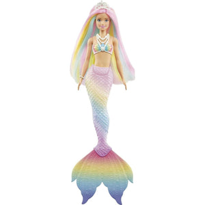 Barbie Sereia arco-íris - Brincatoys