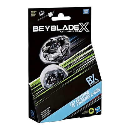 Beyblade Feather Phoenix 2-60NX en empaque, peonza de batalla Beyblade X