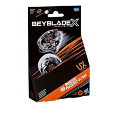 Beyblade X Rudder Phoenix 4-70LF na embalagem