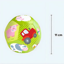 Bola de bebé Animais na Quinta 11 cm vista lateral