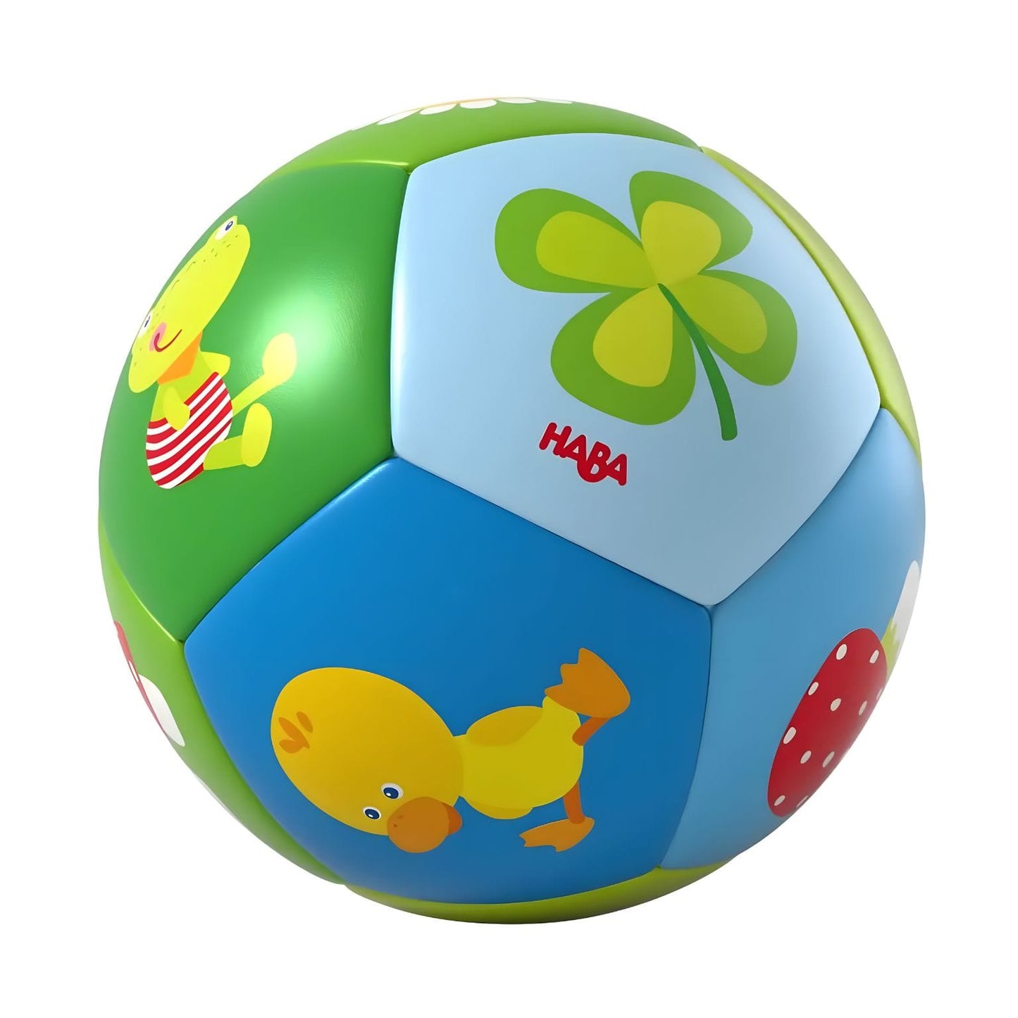 Bola de bebé Amuleto da Sorte 11 cm detalhe do design