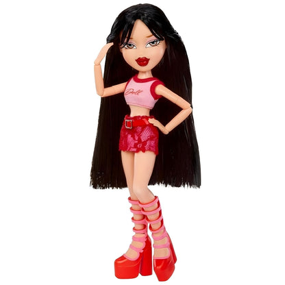 Bratz Goin Out Jade con bolso estampado de leopardo y gafas