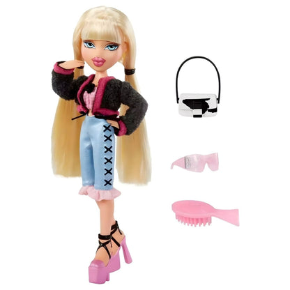 Muñeca Bratz Goin Out Cloe con bolso y gafas de sol
