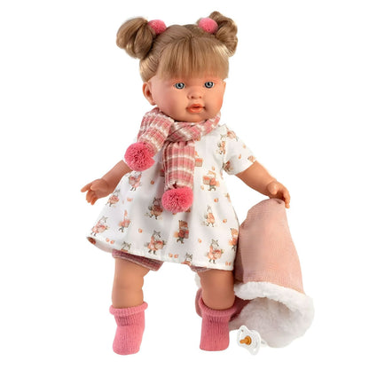 Detalles de la Muñeca Alexandra Llorona de 42 cm