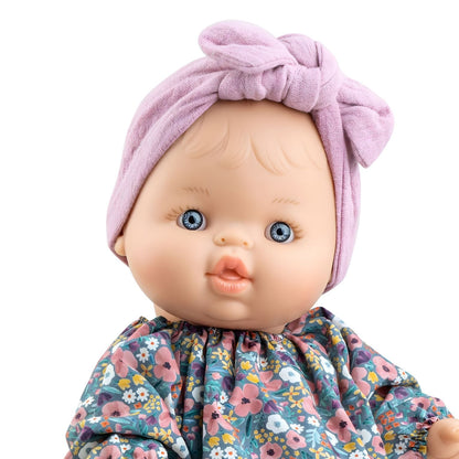 Muñeca Gordis Raky con dulce expresión para juegos de imitación