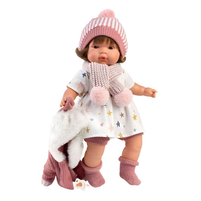 Muñeca bebé Lola Llorona 38 cm para juegos de cuidado y de rol