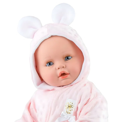 Muñeca Paula llorona 63 cm con expresión tierna para historias de familia