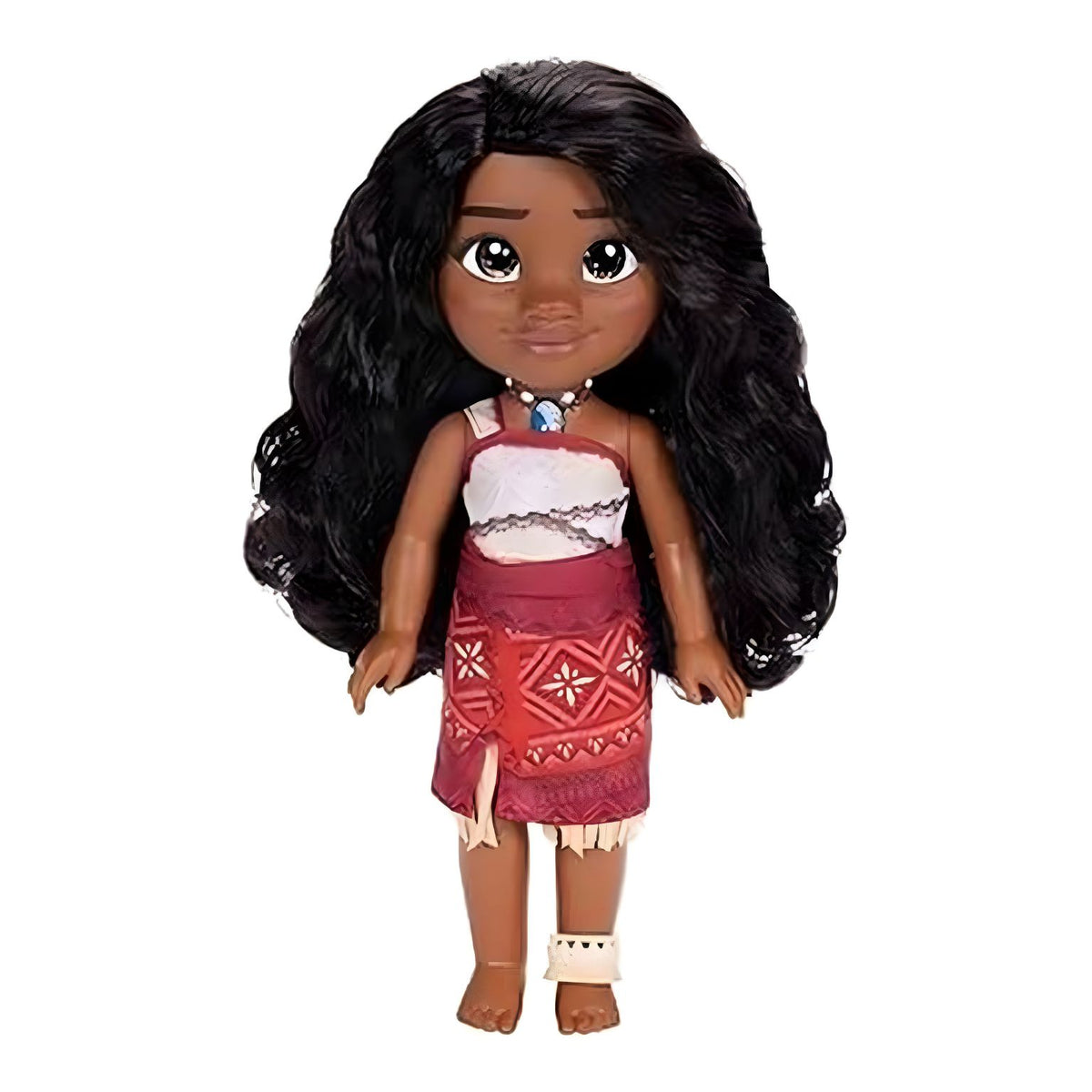 Boneca Princesa Disney Vaiana 2 com cabelo comprido