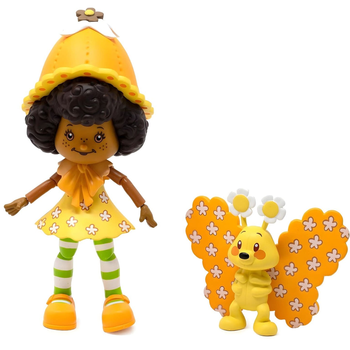 Boneca Strawberry Shortcake Orange Blossom em detalhe para coleção
