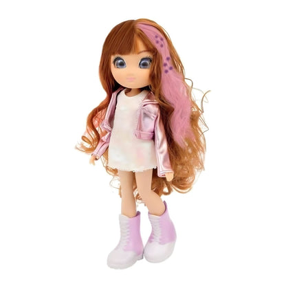Muñeca Unique Eyes Sophia Total Look con pelo largo