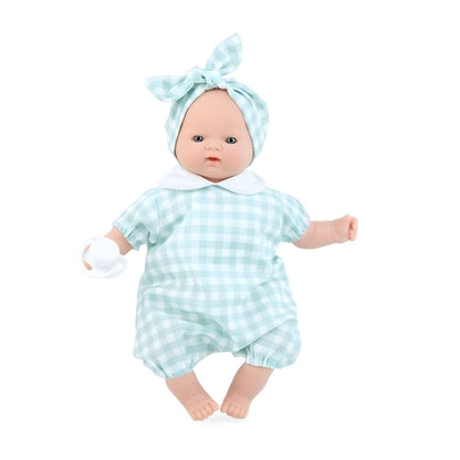 Muñeco soñador con expresión tranquila para juegos de imitación