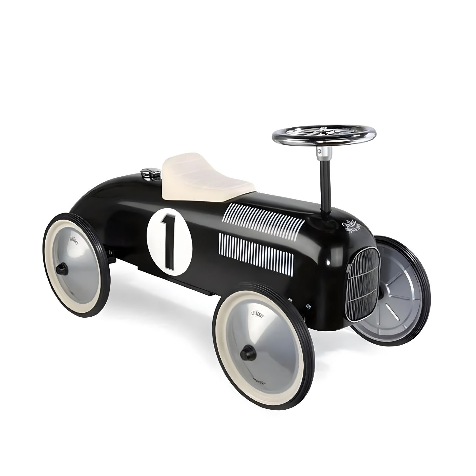 Carro de metal Vintage Preto