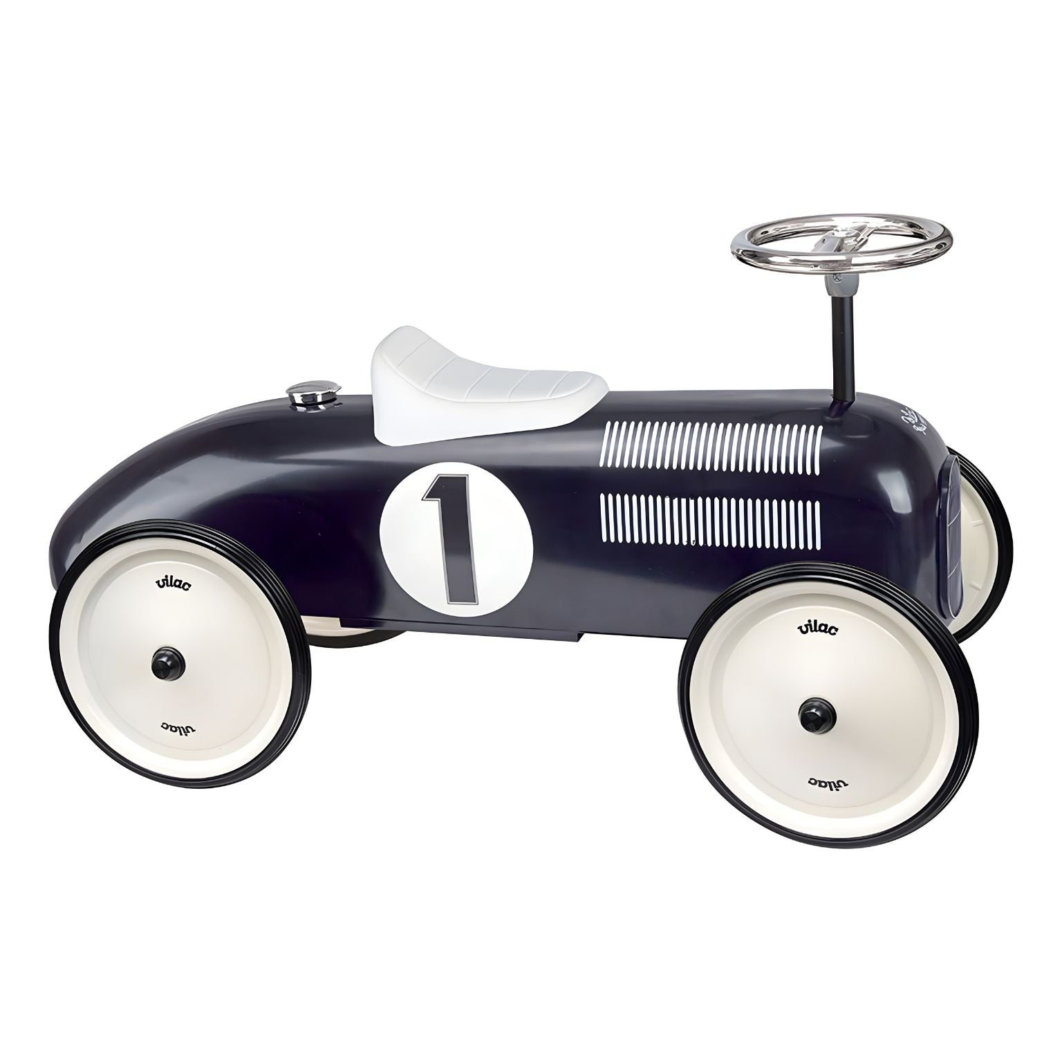 Carro de metal Vintage Preto