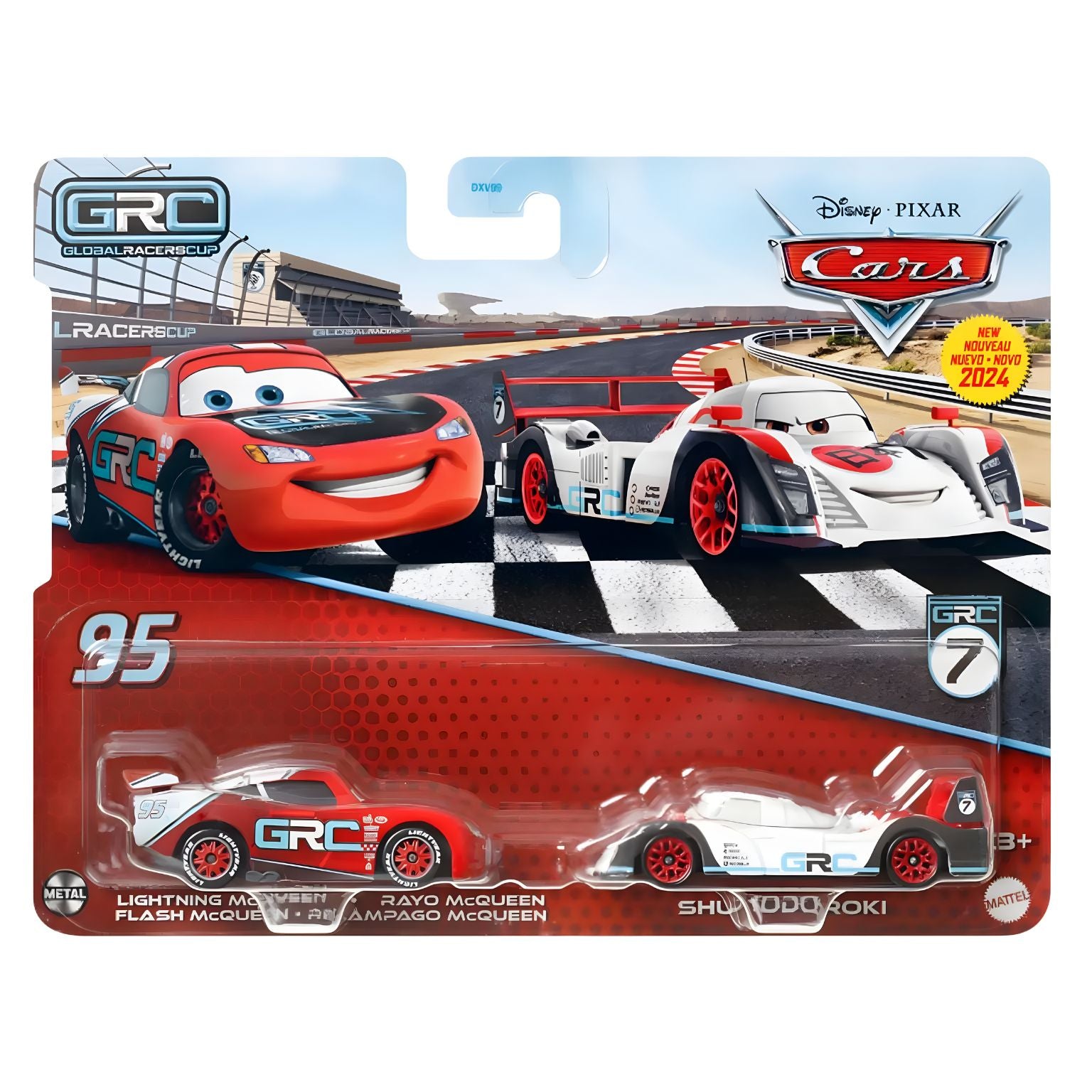 Carros Disney - Shu Todoroki GRC e Faísca Mcqueen GRC