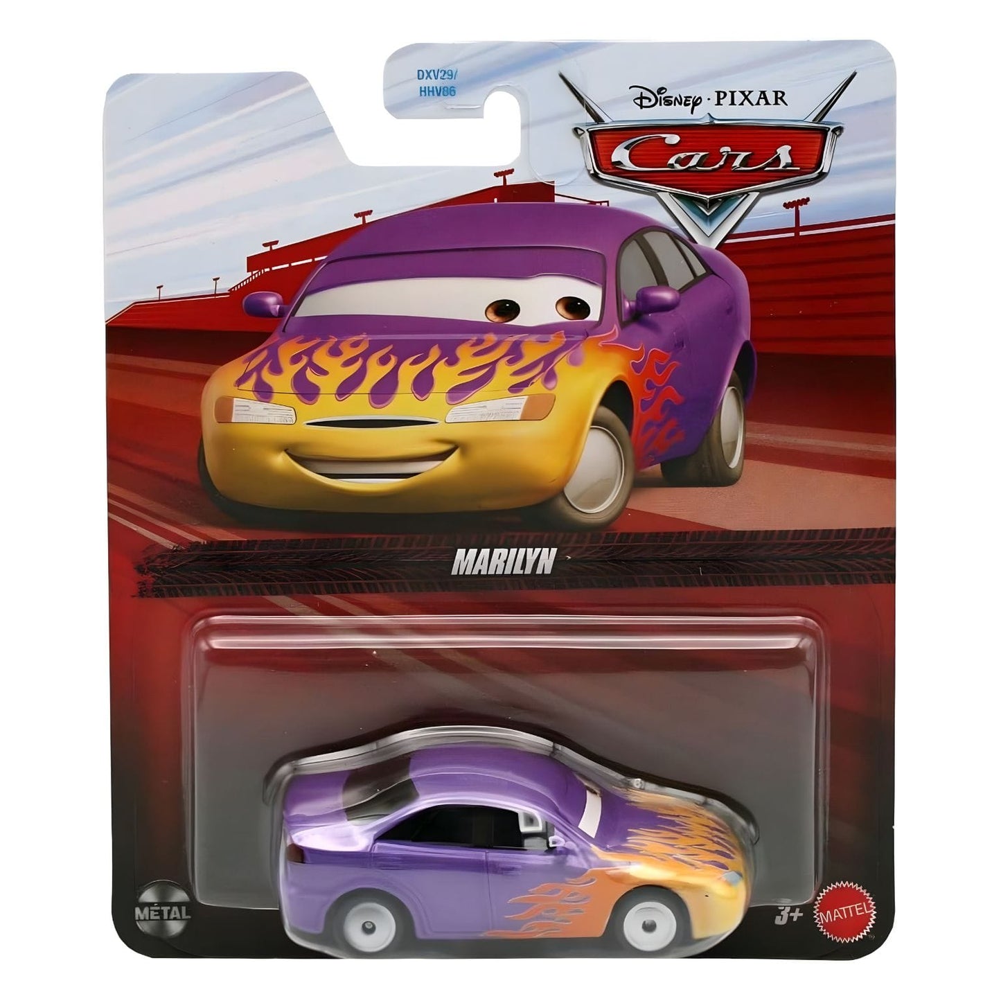 Cars Disney Marilyn em embalagem para fãs Disney Pixar Cars