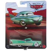 Cars Disney Pixar Flo da Mattel em tom verde água inspirado no universo Cars
