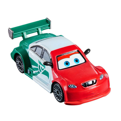 Vista lateral del Cars Disney Memo Rojas Jr. inspirado en el universo Cars