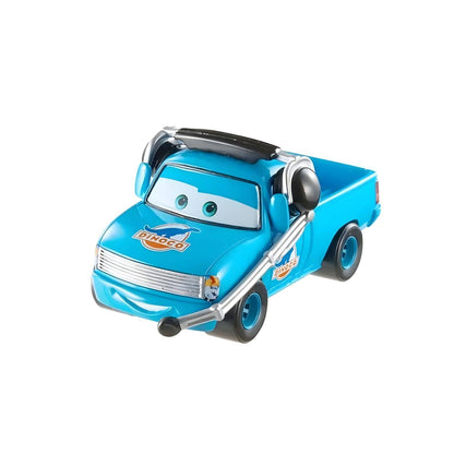 Dúo Dinoco Roger Wheeler y El Rey inspirado en el universo Cars