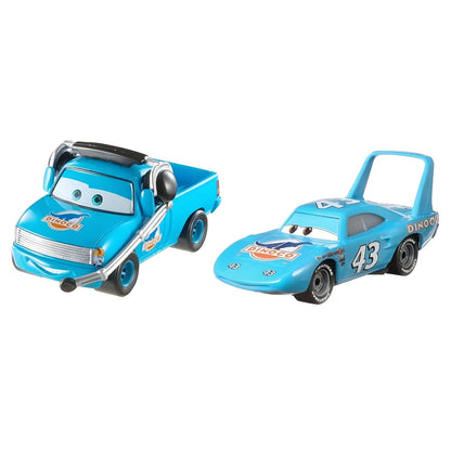 Empaque Cars Disney Pixar con Roger Wheeler y El Rey