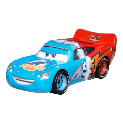 Lightning McQueen transformado para carreras imaginativas Disney Cars