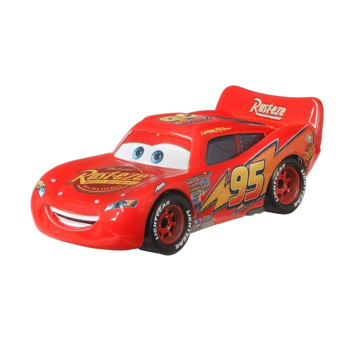 Conjunto Mattel Disney Pixar Cars con los dos coches Maddy McGear y Rayo McQueen