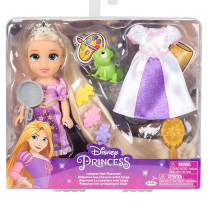 Conjunto Princesa Disney Rapunzel 15 cm