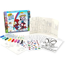 Spidey and His Amazing Friends em conjunto de colorir sem manchas