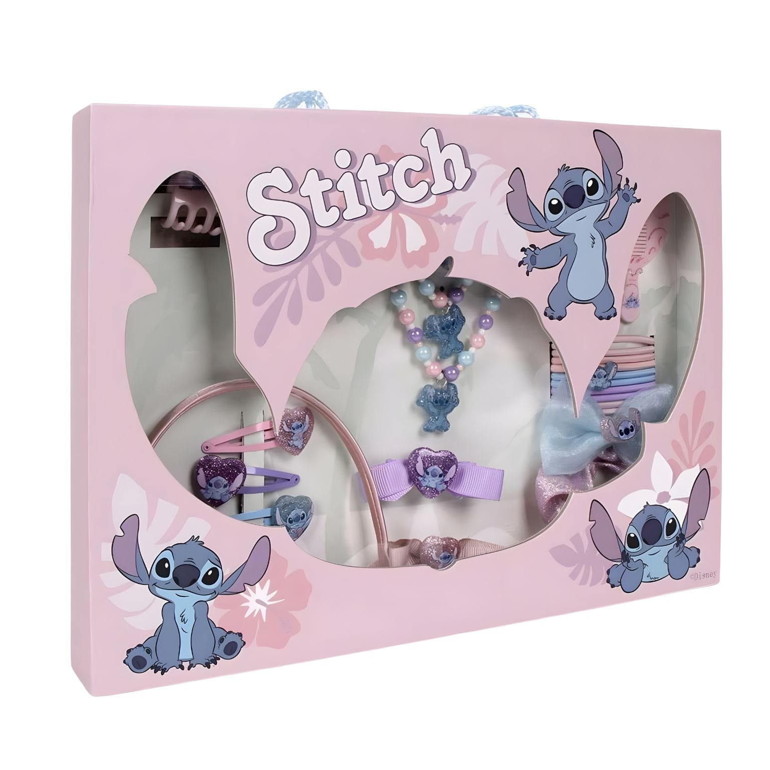 Conjunto de Beleza do Stitch com acessórios infantis temáticos