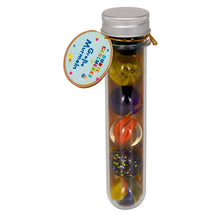 Conjunto de berlindes grandes coloridos Spiegelburg em tubo com berlindes de várias cores