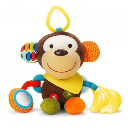 Brinquedo para bebé peluche de actividades Macaco