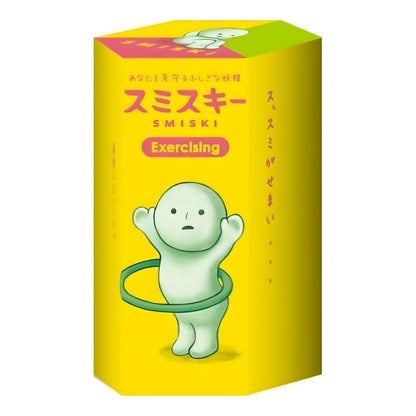 Figura Smiski Hacer ejercicio de la Exercising Series