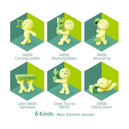 Blind box Figura Smiski en movimiento sorpresa