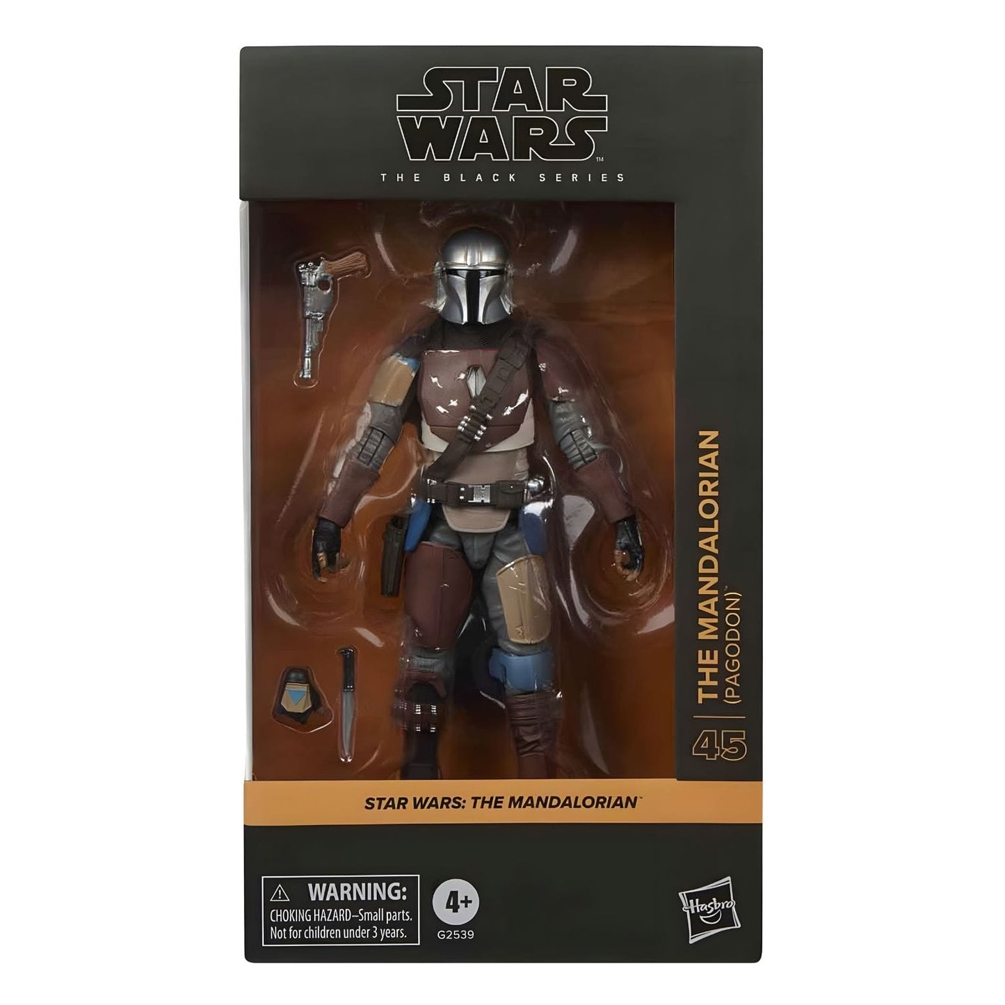 Figura Star Wars Black Series The Mandalorian Pagodon em embalagem